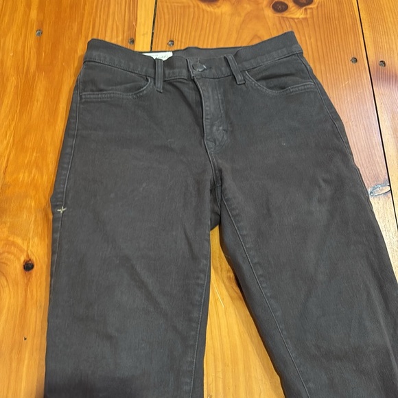 IMOGENE & WILLIE 24R Brown Slate Imogene Slim Leg Jeans Mid-Rise - Picture 3 of 7